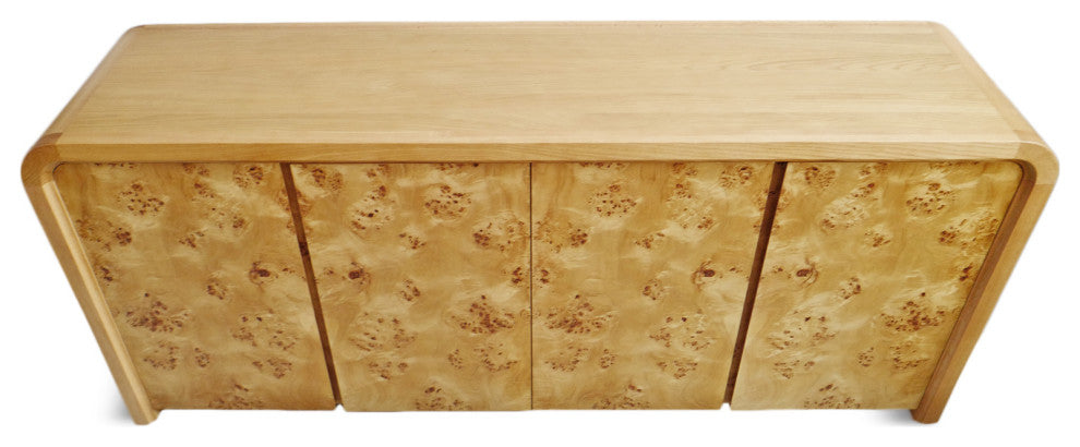 Modern Burl Sideboard