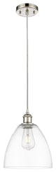 Innovations 516-1P-PN-GBD-92 1-Light Mini Pendant, Polished Nickel