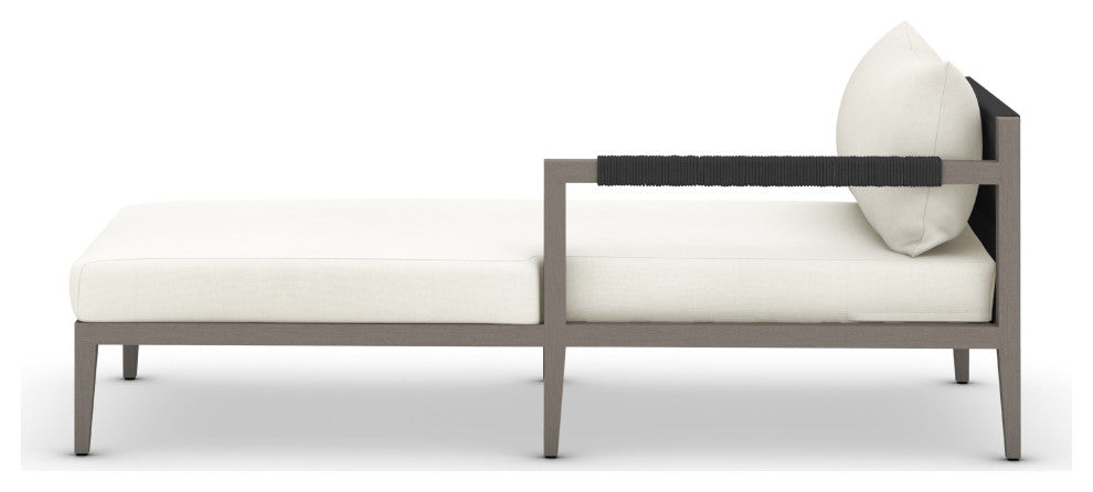 Sherwood Outdoor Raf Chaise Pc-Grey/Ivr