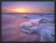 "Sandy beach at sunset, Oahu, Hawaii"  by Tim Fitzharris, 17x13"