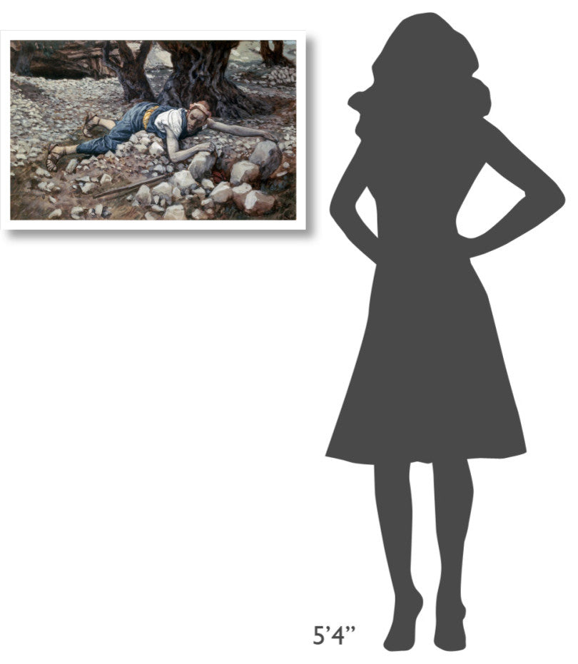 "Hidden Treasure" Digital Paper Print by James Tissot, 32"x21"