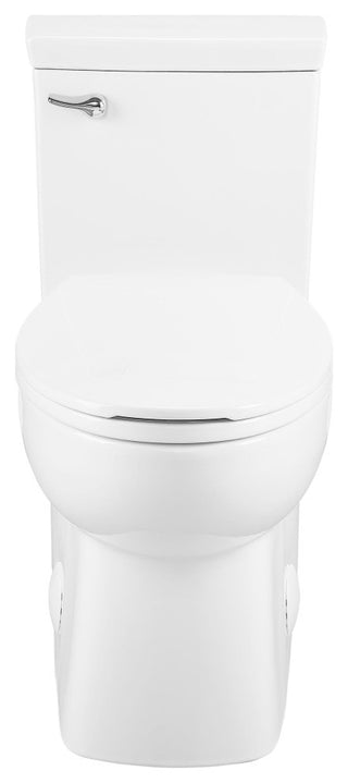Classe One-Piece Toilet with Front Flush Handle 1.28 GPF, Glossy White
