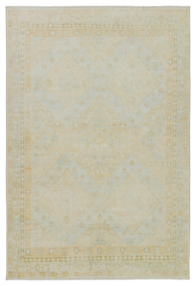 Jaipur Living Winn Trellis Blue/ Green Runner Rug 2'6"X8'