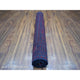 Deep and Saturated Red Velvety Wool Hand Knotted Afghan Khamyab Rug, 3'2"x4'8"