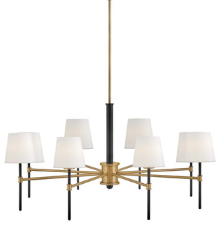Hinkley Lighting 46956 Saunders 8 Light 40"W Chandelier - Black