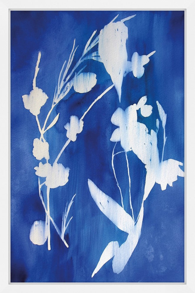 Marmont Hill, "Cyanotype" by Christine Lindstrom Framed Painting Print, 20x30