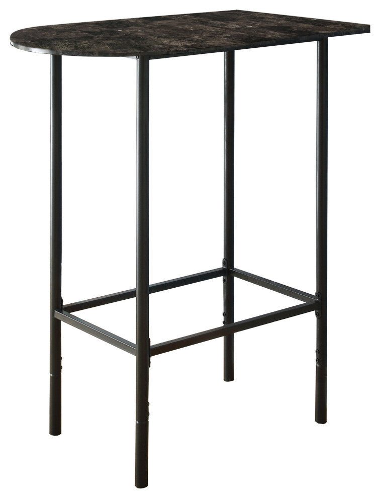 HomeRoots 23.75" x 35.5" x 41" Grey Mdf Metal Accent Table