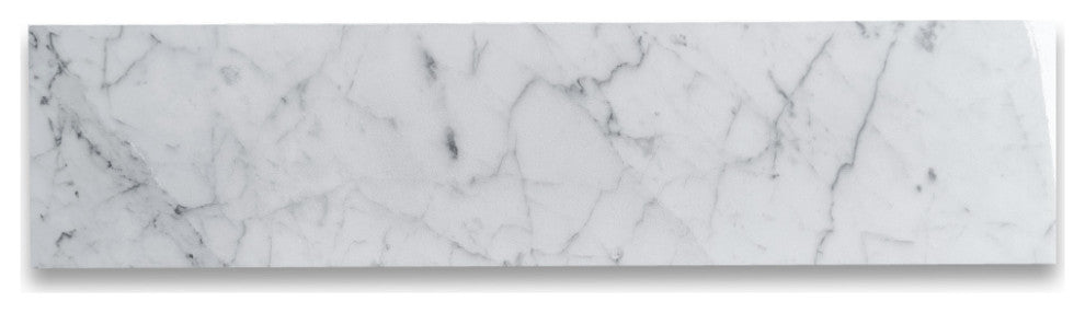 Carrara White Marble 6x24 Wall and Floor Tile Polished, 1 sq.ft.