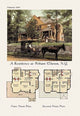 Residence at Pelham Manor- Fine Art Giclee Print 24" x 36"