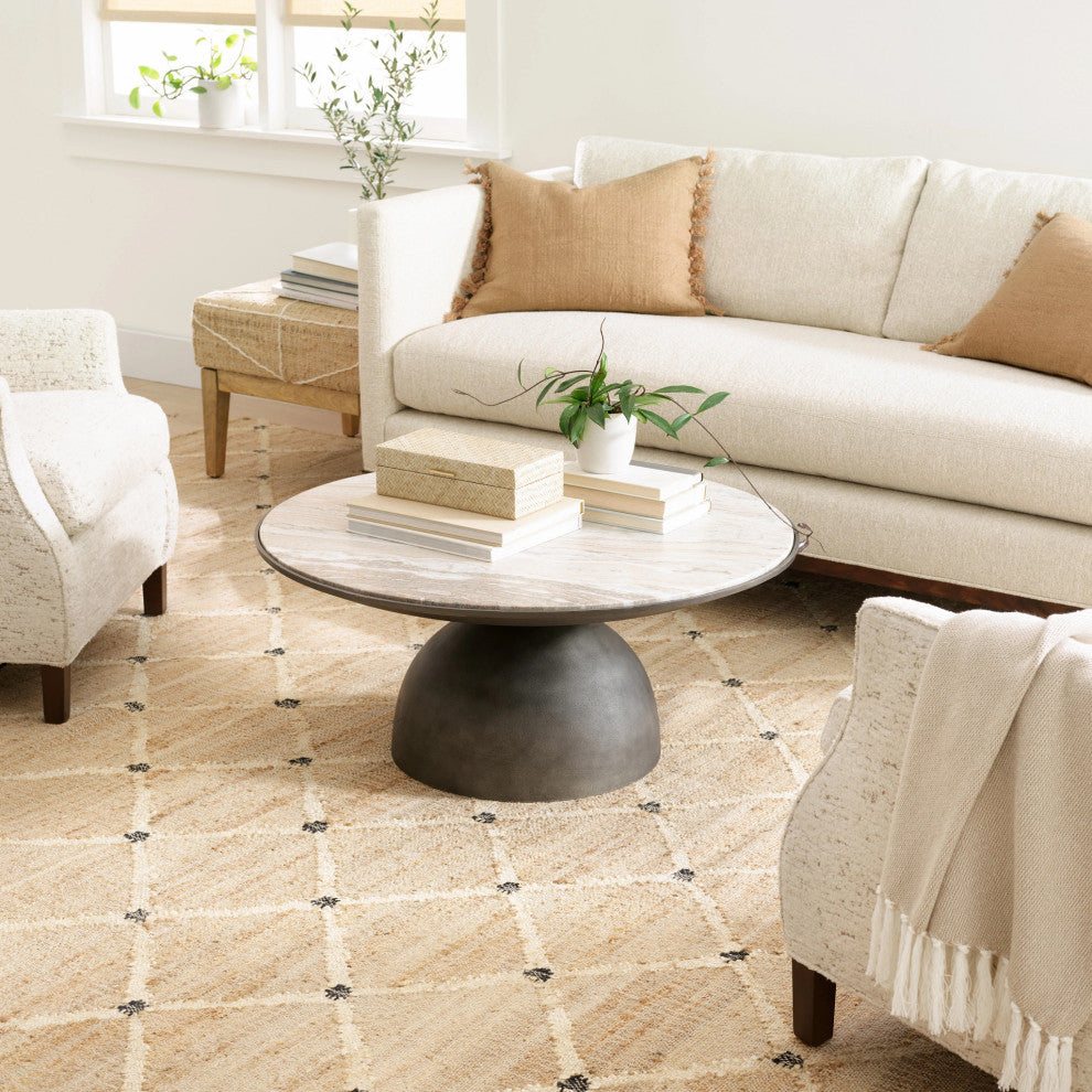 Dash & Albert Kali Natural Handwoven Jute Rug, Natural, 3' x 5'