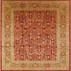 Ahgly Company Indoor Square Mid-Century Modern Area Rugs, 3' Square