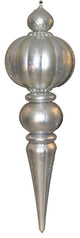 53" Silver Oversized Shatterproof Finial