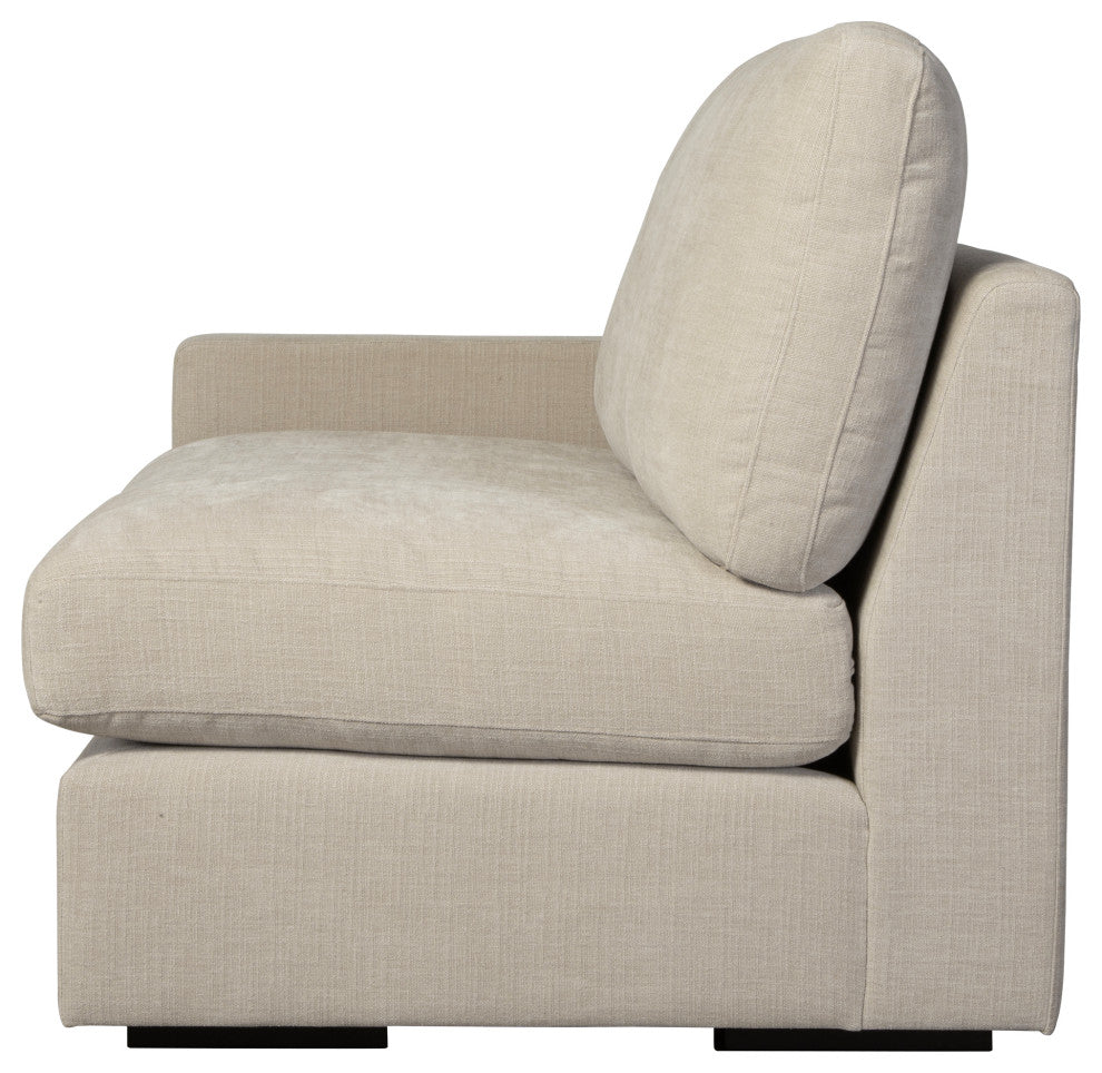 Uttermost Refuge Sand Left Arm Facing Sofa