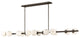 Fredrick Ramond Selene Large Fourteen Light Linear, Black Oxide
