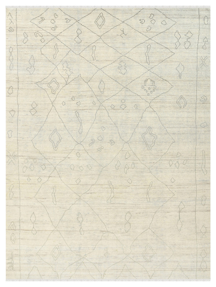 Anna Oakley Area Rug, Ivory, 2' x 3', Geometric