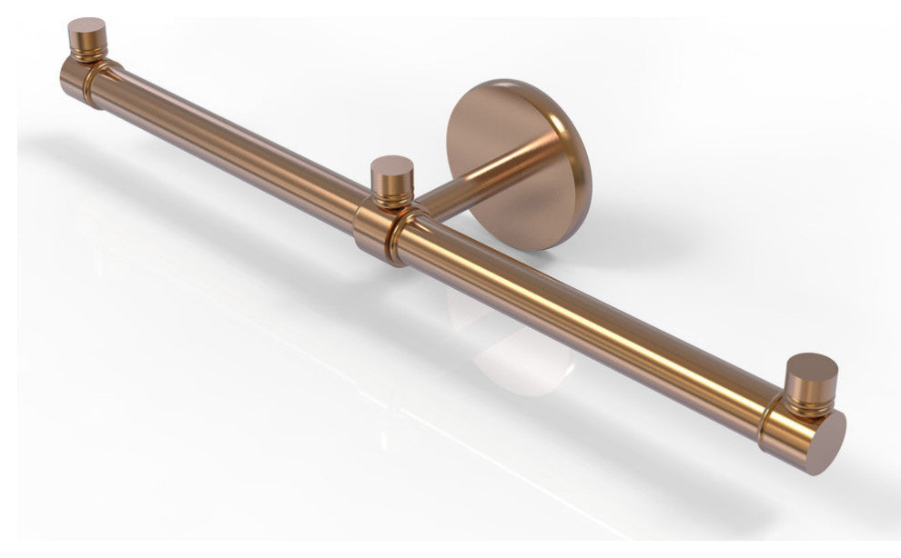 Prestige Skyline 2 Arm Guest Towel Holder, Brushed Bronze