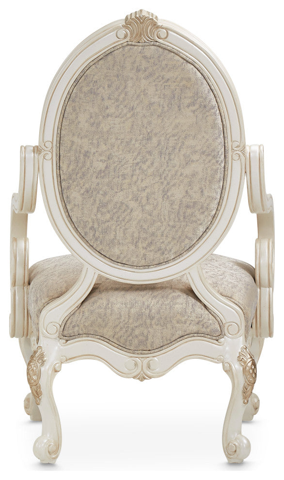 Lavelle Classic Pearl Oval Back Wood Chair, Mystic