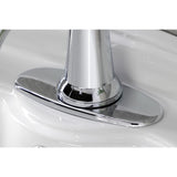 KSD154KLCP Single-Handle Bathroom Faucet With Push Pop-Up, Chrome