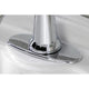 KSD154KLCP Single-Handle Bathroom Faucet With Push Pop-Up, Chrome