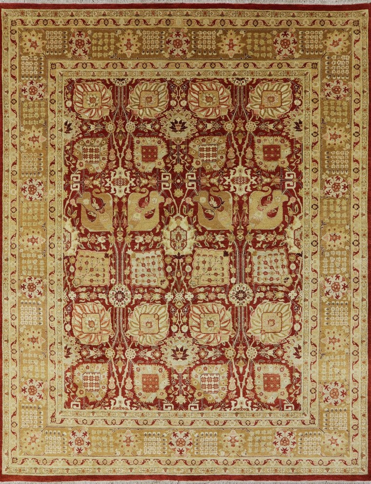 Peshawar Handmade Oriental Area Rug 8'x10', P2534