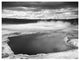 "Fountain Geyser Pool, Yellowstone National Park, 1941-1942" Paper Art, 24"x19"