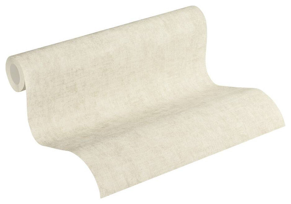 Plain Textured Wallpaper Featuring Painted Wall, 374234