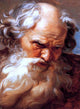 Gabriel Francois Doyen A Study For A Head Of Neptune, recto Gallery Wrap Canvas