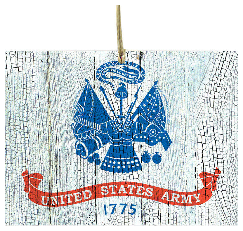 Usa Army Ornaments, Set of 3