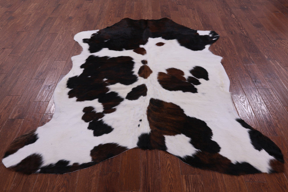 Natural Cowhide Rug 7' 1" X 6' 1" C1987