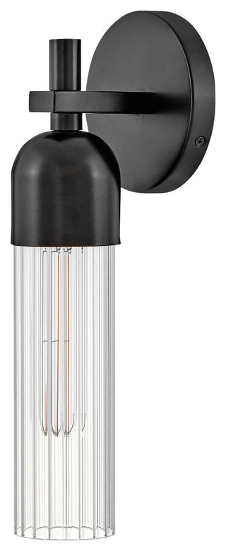 Hinkley Soren Medium Sconce, Black