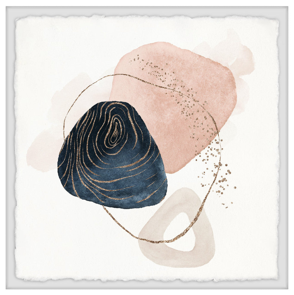 "Magnetic Field" Framed Painting Print, 24x24
