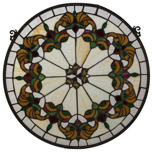 18W X 18H Middleton Stained Glass Window