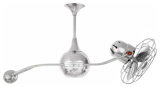 Brisa 2000 Rotational Ceiling Fan, Polished Chrome