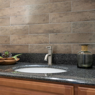 Capri Brick Terra Porcelain Floor and Wall Tile
