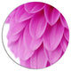 Soft Purple Abstract Flower Petals, Floral Disc Metal Wall Art, 36"