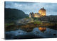 "Eilean Donan Castle in Scotland" Wrapped Canvas Art Print, 24"x16"x1.5"