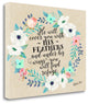 "Psalm 91 - 4" By Tara Moss, Giclee Print on Gallery Wrap Canvas, Ready to Hang