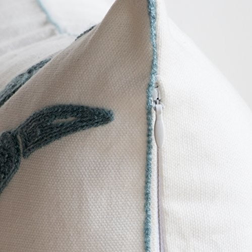 Blue Crab Throw Pillow 18X18 (Insert Included)