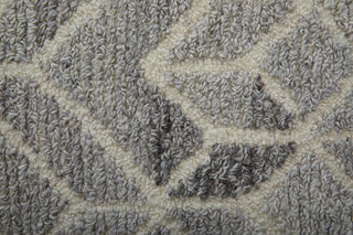Weave & Wander Saena Gray/Natural Rug, 10'x10' Round