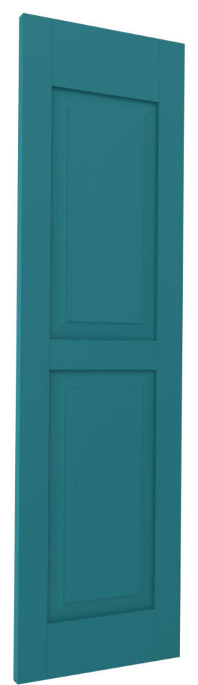 Two Equal Raised Panel Shutters (Per Pair)