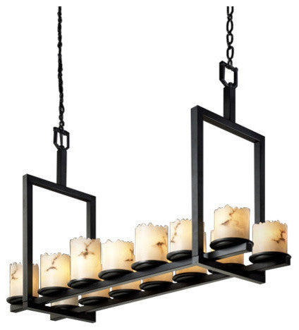 Dakota 14-Light Bridge Chandelier (Short)