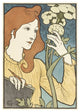 "Salon des Cent" Digital Paper Print by Eugene Samuel Grasset, 33"x46"