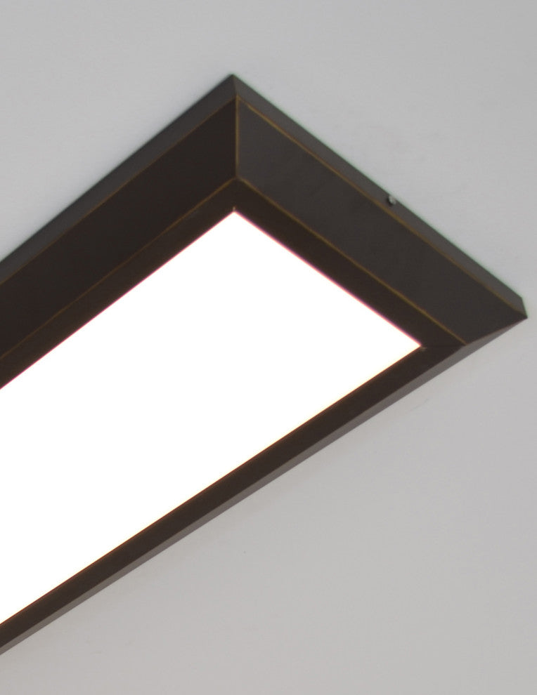 Atlas LED Rectangular Surface Mount, Oil Rubbed Bronze