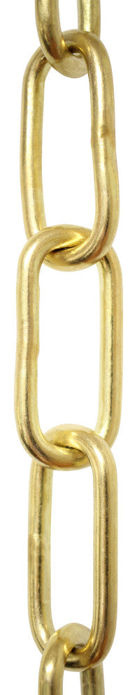 RCH Hardware Brass Standard Link Chandelier Chain, Various Finishes, Acid Dipped