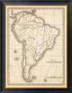 "Map of South America, 1839"  by Samuel Augustus Mitchell, 27x34"