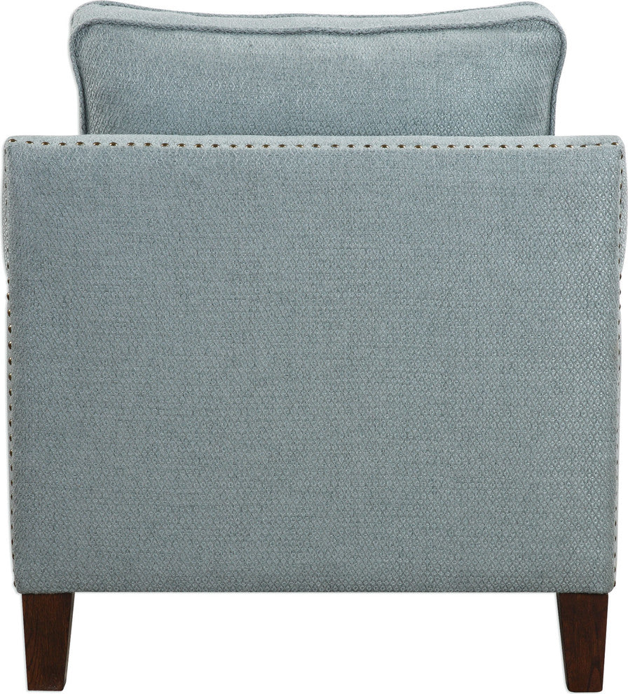 Uttermost Charlotta Sea Mist Accent Chair