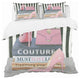 Glam Fashion High Heels Vii Glam Duvet Cover Set, Twin