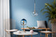 Zurich Pendant Light, Clear, 9.9"
