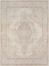 Isabella ISA-1 Machine Made Area Rug, Ivory, 9'3"x11'10"