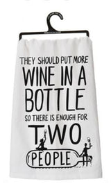 They Should Put More Wine In A Bottle So There Is Enough For 2